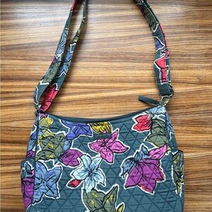 Vera Bradley Floral Quilted Shoulder Bag